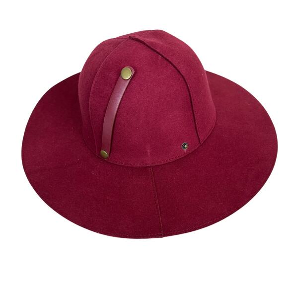 Adora Women\'s Burgundy Wool Felt 4\